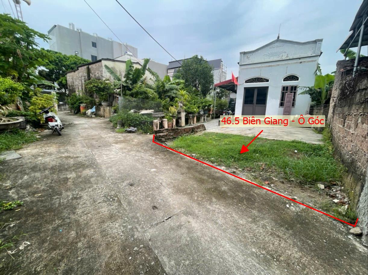 Hình ảnh Bán Lô Góc 2 Mặt Tiền 46.5m Tại Biên Giang Sát Trục Chính Kinh Doanh Gần QL6A Đang Triển Khai Mở Rộng