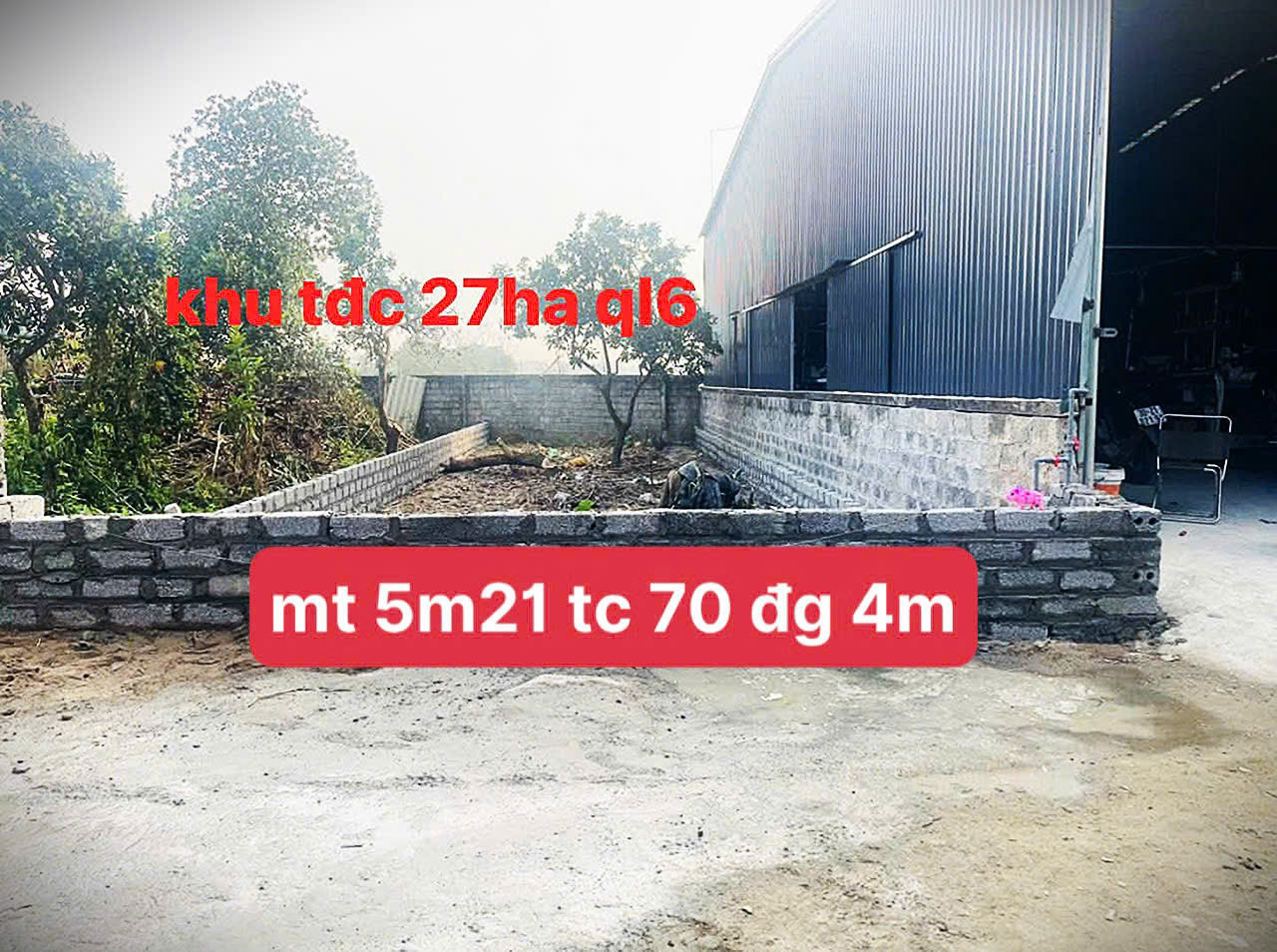 Hình ảnh Bất Động Sản Xuân Mai Bán Đất Khu Vực Xuân Mai Ô Tô Đỗ Tận Đất Sát QL6A Đang Triển Khai Mở Rộng