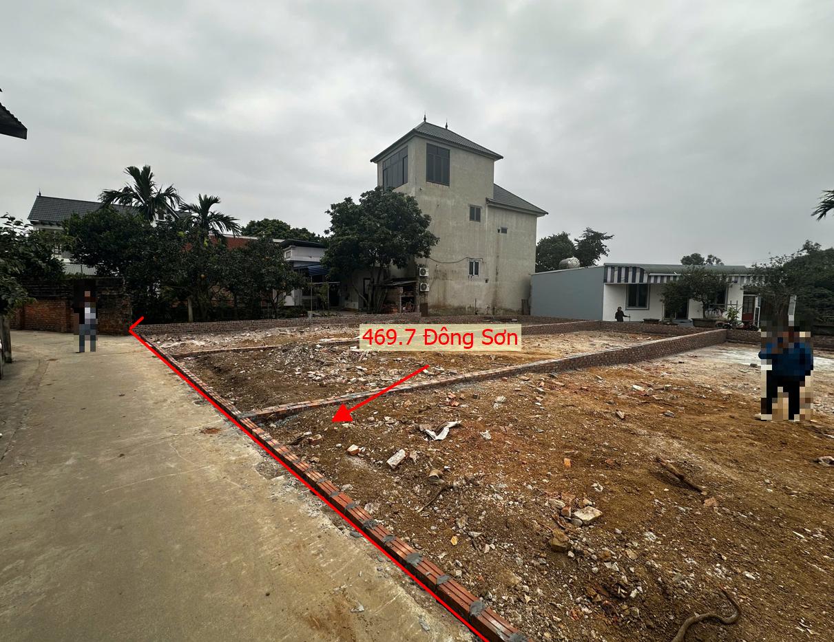 Hình ảnh Bán Đất Full Thổ Cư 469.7m Tại Đông Sơn Ô Tô Vào Tận Đất Gần Trục Chính Kinh Doanh Liên Xã 