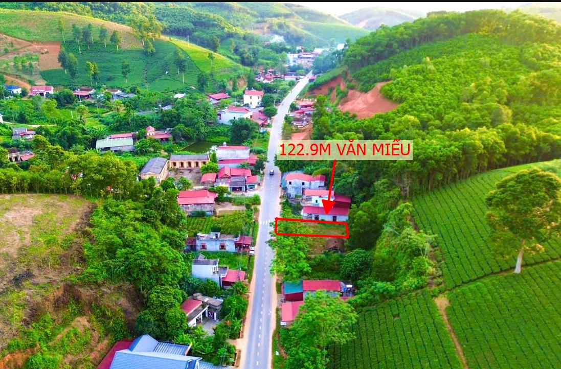 Hình ảnh Bán Lô Đất 122.9m Tại Võ Miếu Thanh Sơn Bám Đường Nhựa 322 Thế Đất Đẹp Dân Cư Đông Đúc