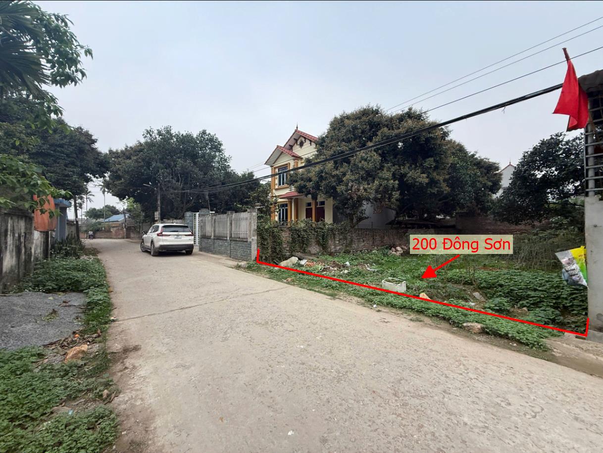 Hình ảnh Bán Thửa Đất Full Thổ Cư 200m Tại Đông Sơn Ô Tô Đỗ Tận Đất Sát Trục Kinh Doanh Liên Huyện 