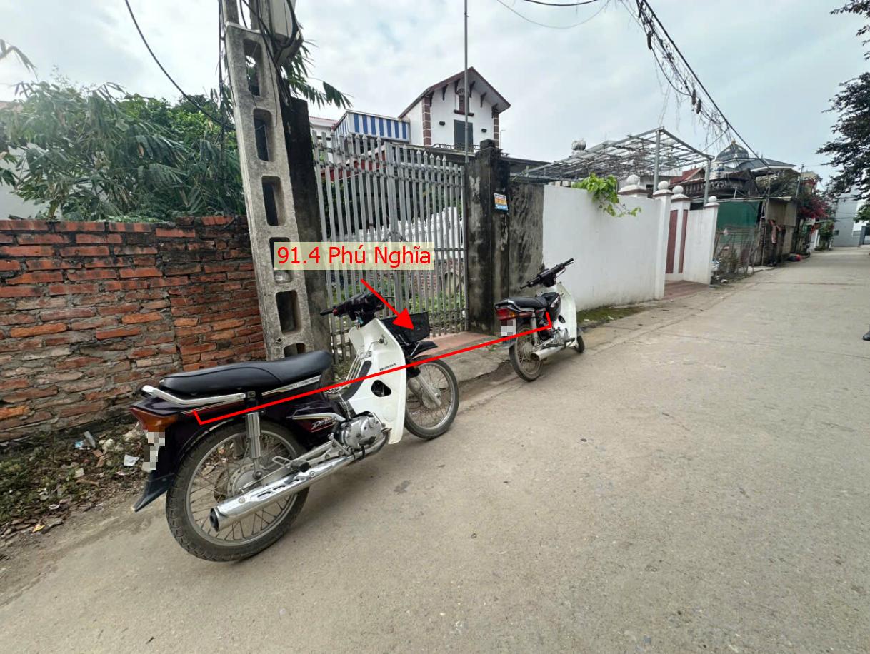 Hình ảnh Bán Thửa Đất 91.4m Tại Phú Nghĩa Đường Thông Ô Tô Sát Trục Chính Kinh Doanh Gần Cụm KCN Phú Nghĩa