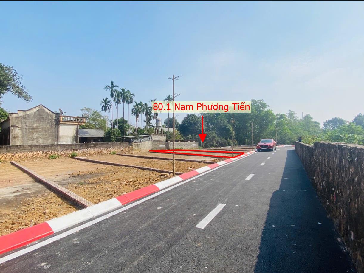 Hình ảnh Bán Thửa Đất Phân Lô 80.1m Tại Nam Phương Tiến Ô Tô Đỗ Tận Đất Sát Trục Kinh Doanh Giá Chỉ Hơn Tỷ