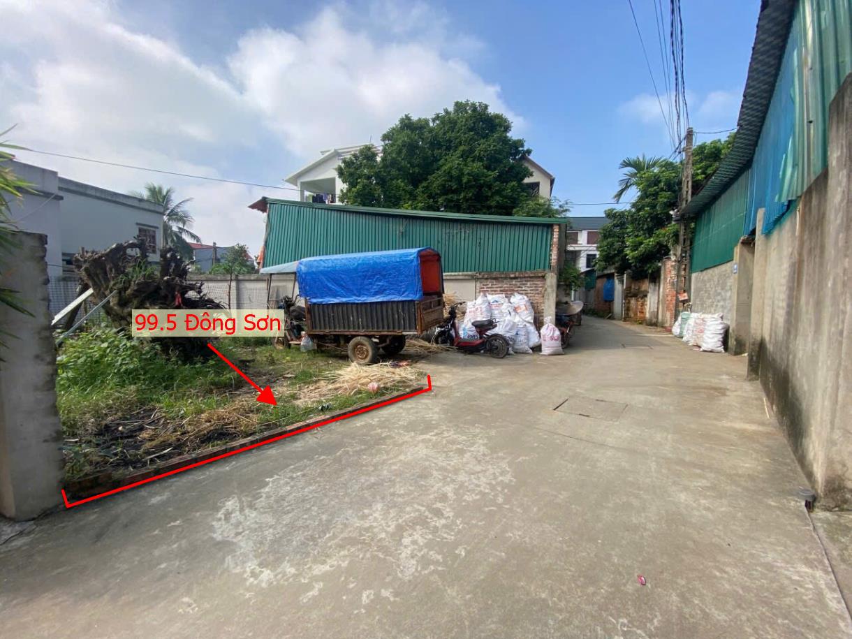 Hình ảnh Bán Thửa Đất 99.5m Tại Đông Sơn Ô Tô Đỗ Tận Đất Gần Trục Chính Kinh Doanh Liên Xã Giá Chỉ Hơn 2 Tỷ