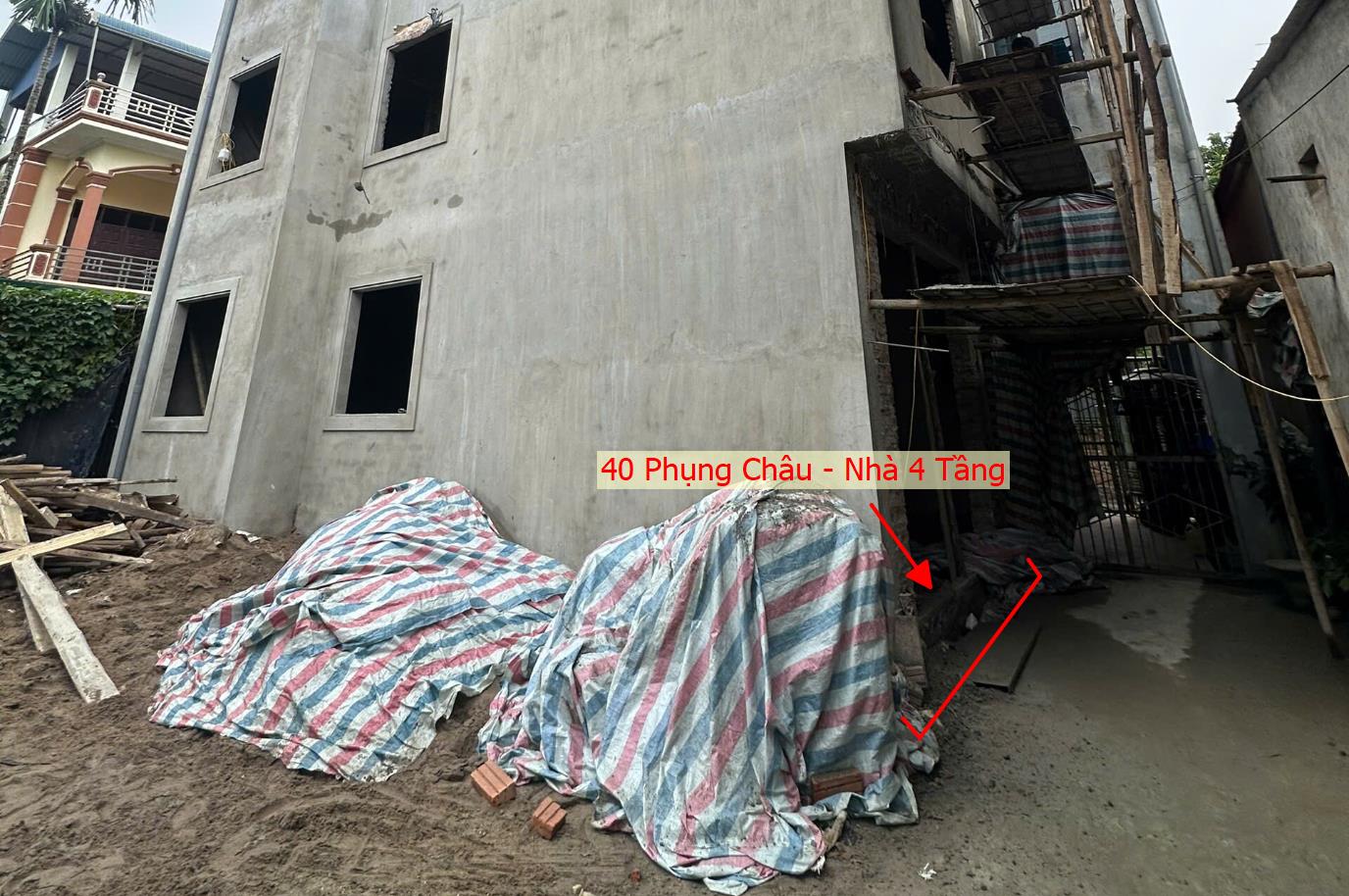 Hình ảnh Bán Nhà Độc Lập 4 Tầng 40m Tại Phụng Châu Gần Trục Kinh Doanh Liên Xã Giá Chỉ Vài Tỷ 