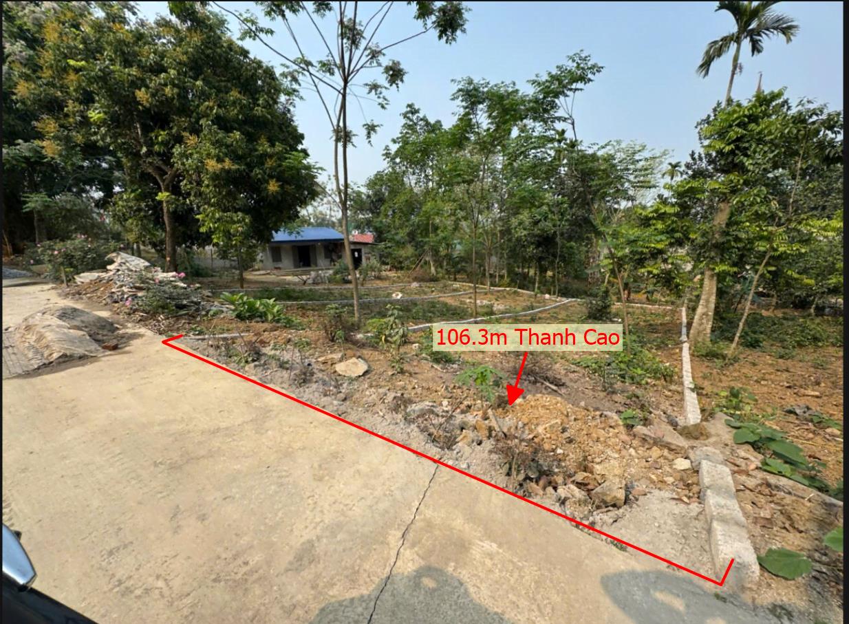 Hình ảnh Bán Lô Đất 106.3m Tại Thanh Cao Lương Sơn Bám Đường Bê Tông Ô Tô Vào Tận Đất Dân Cư Đông Đúc  Sát KCN Sổ Đỏ Pháp Lý Rõ Ràng Giá Đầu Tư