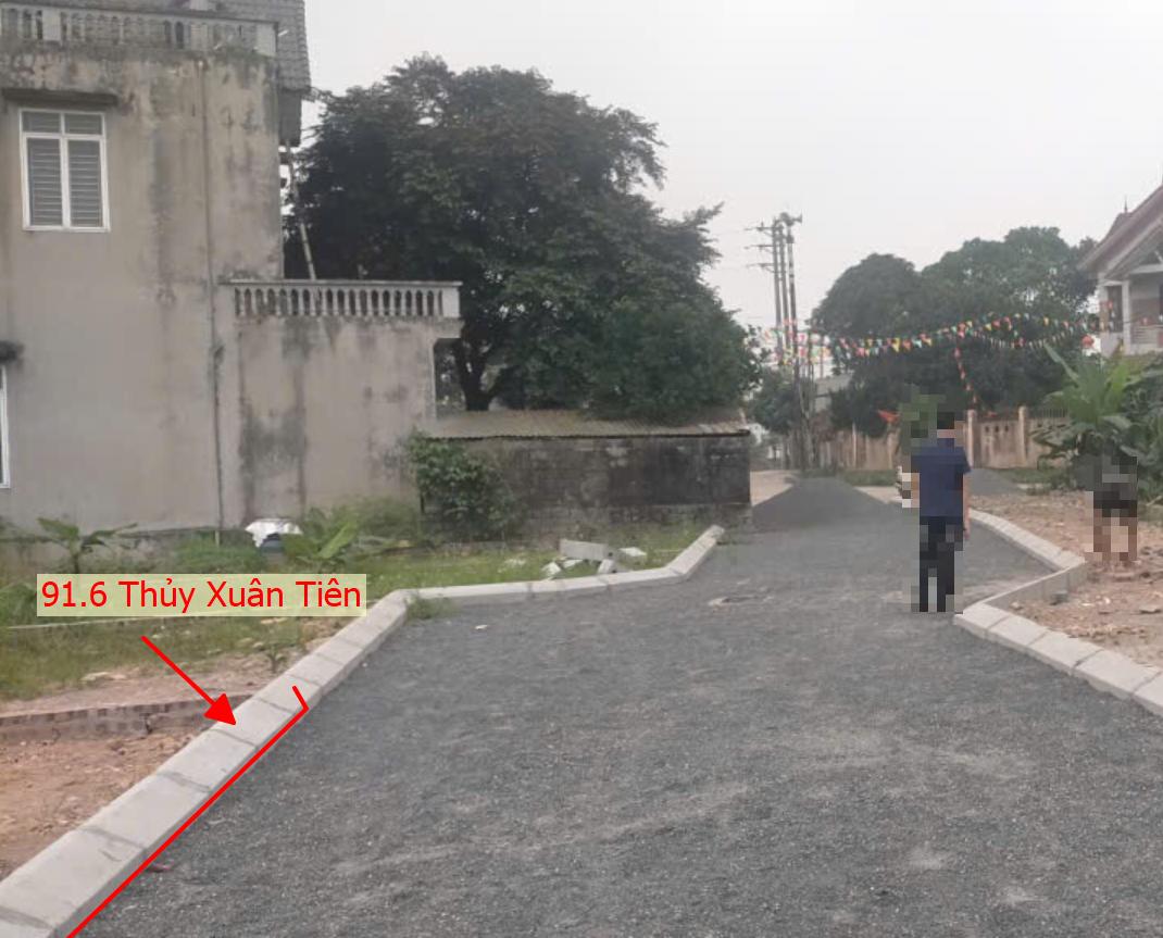 Hình ảnh Bất Động Sản Xuân Mai Bán Đất Phân Lô Khu Vực Thủy Xuân Tiên Ô Tô Đỗ Tận Sát Trục Chính Kinh Doanh Liên Xã Gần QL21A 