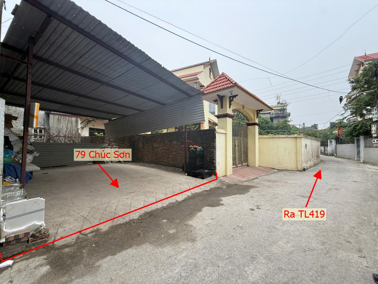 Hình ảnh Bán Đất Thị Trấn Chúc Sơn Ngay Sát ĐƯờng TL419 Gần Trung Tâm Hành Chính Huyện