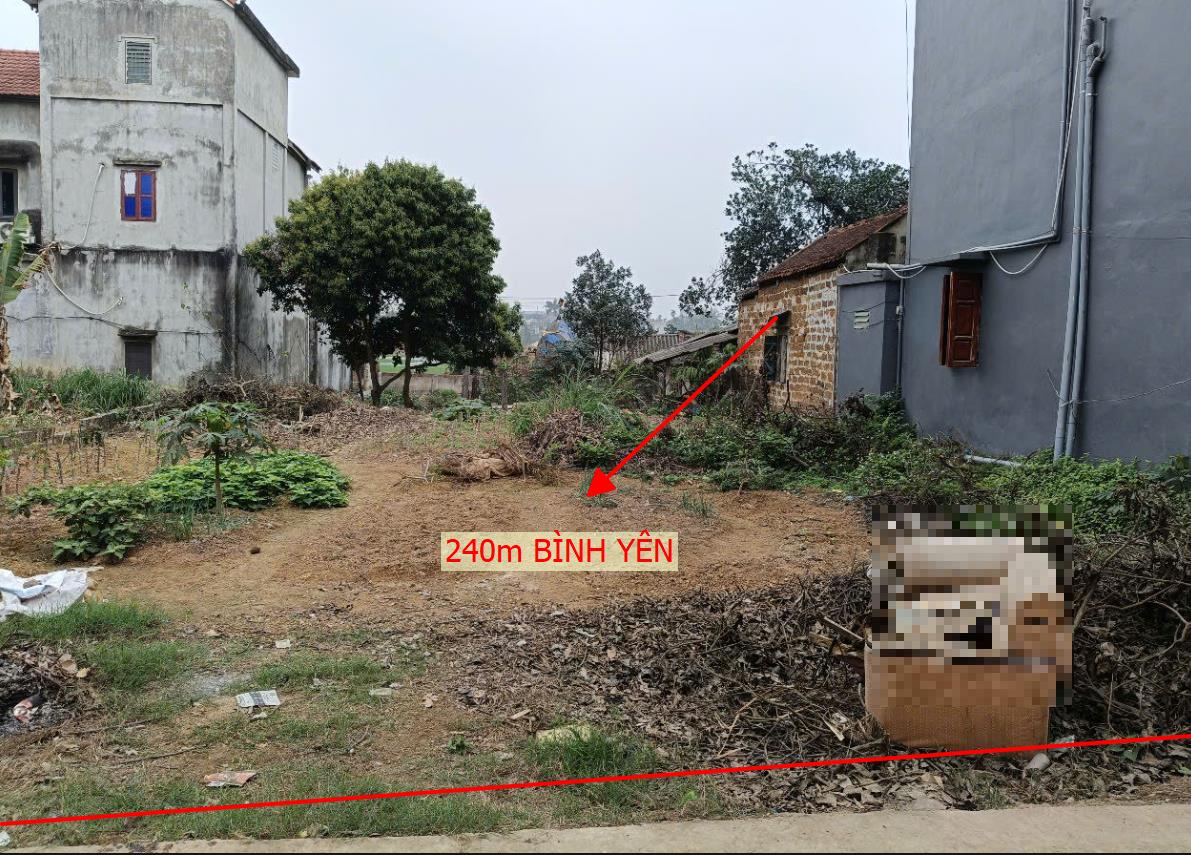 Hình ảnh Bán Lô Đất 240m Tại Bình Yên Thạch Thất Xung Quanh Đầy Đủ Tiện Ích 