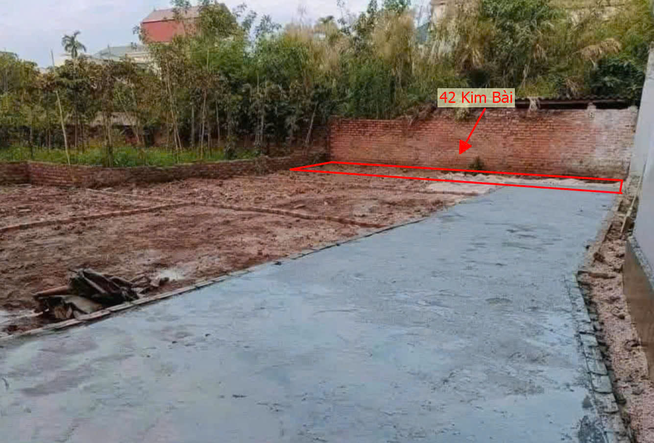 Hình ảnh Đất Phân Lô Thị Trấn Kim Bài 42m Sát Trục Kinh Doanh Ngay Gần QL21A Giá Chỉ Hơn Tỷ