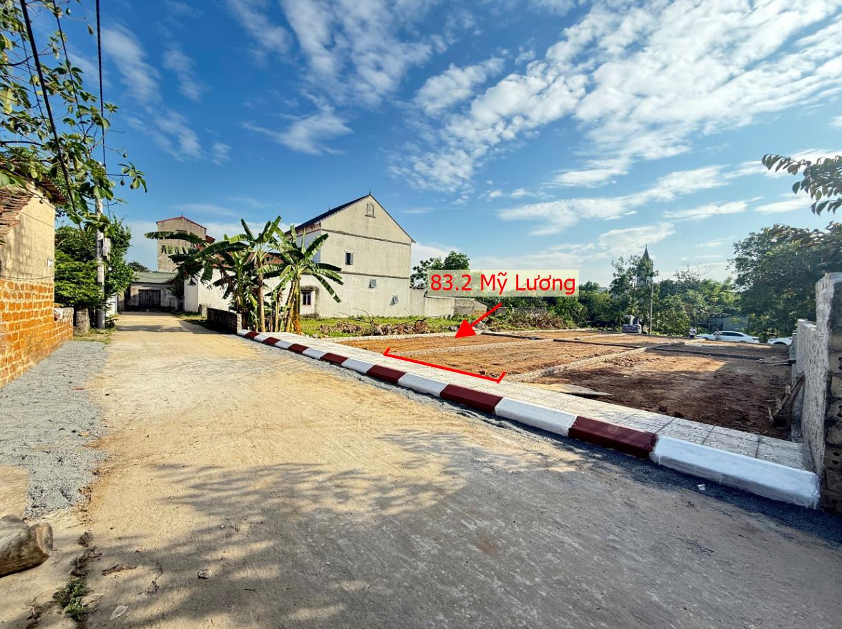Hình ảnh Bất Động Sản Trần Phú Bán Đất Phân Lô Khu Vực Mỹ Lương Đường Ô Tô Tránh Nhau Sát Trục Chính Liên Xã