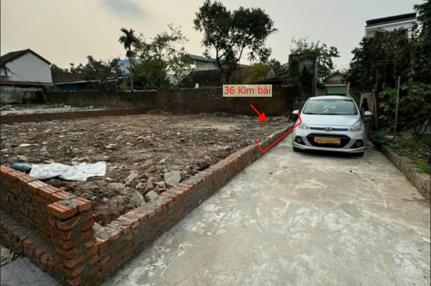 Hình ảnh Đất Phân Lô Thị Trấn Kim Bài Ô Tô Vào Tận Đất Gần Trục Chính Kinh Doanh Liên Xã