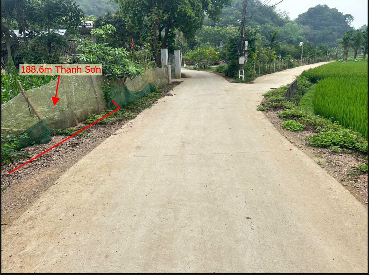 Hình ảnh Bán Lô Đất 188.6m Tại Thanh Sơn Lương Sơn Bám Đường Bê Tông Ô Tô Vào Tận Đất Dân Cư Đông Đúc Thân Thiện Đầy Đủ Tiện Ích Giá Đầu Tư