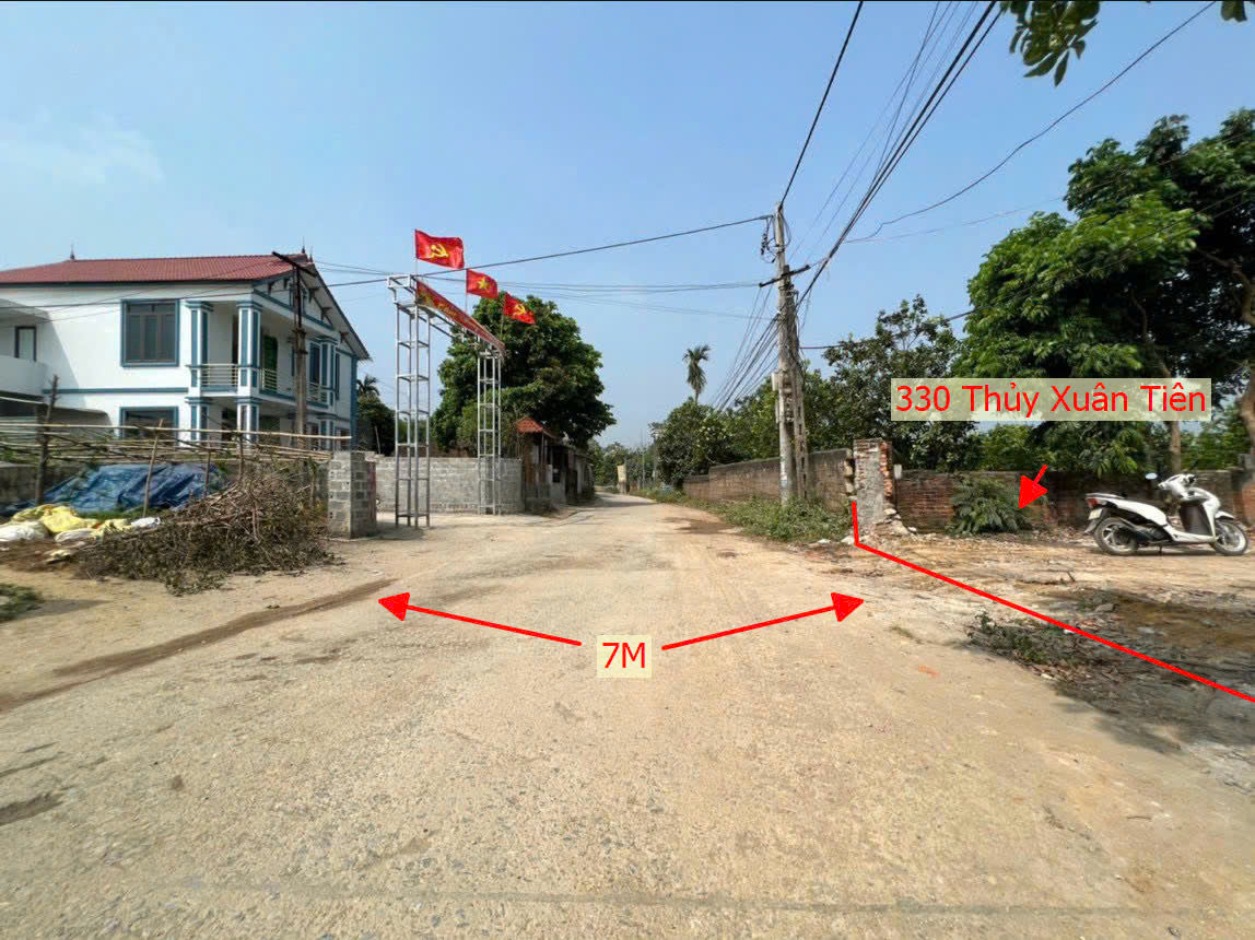 Hình ảnh Bán Đất Thủy Xuân Tiên Mặt Trục Chính Kinh Doanh Liên Xã Mặt Sau View Hồ Tự Nhiên Thoáng Mát 