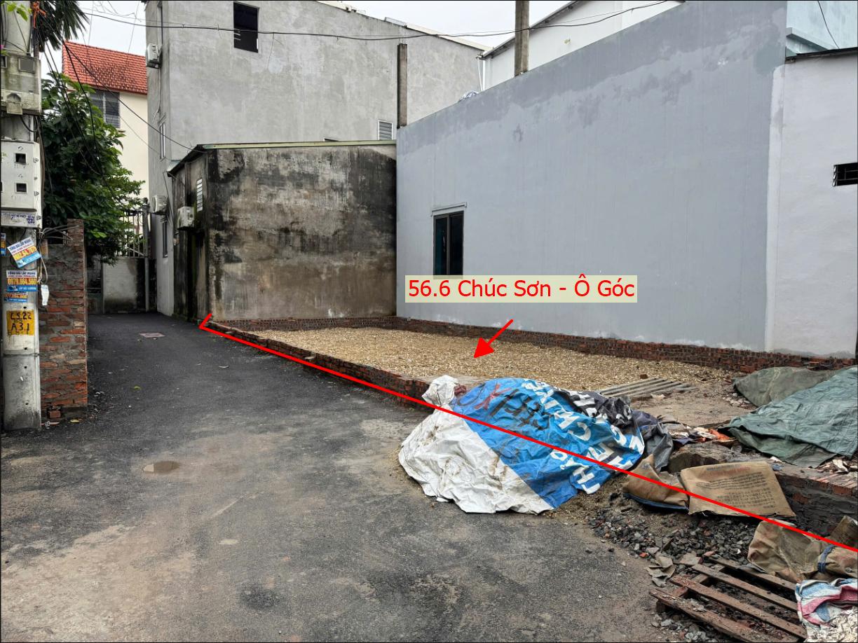 Hình ảnh Bán Lô Góc 2 Mặt Thoáng 56.6m Full Thổ Cư Tại Chúc Sơn Gần Trục Kinh Doanh Cách QL6 Vài Trăm Mét