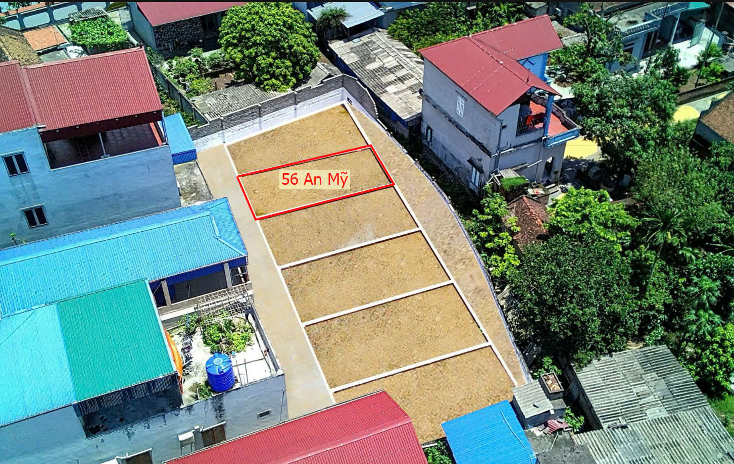 Hình ảnh Đất Phân Lô Mỹ Đức 2 Mặt Tiền Sát Trục Kinh Doanh Gần TL419 Ngay Trung Tâm Xã An Mỹ 