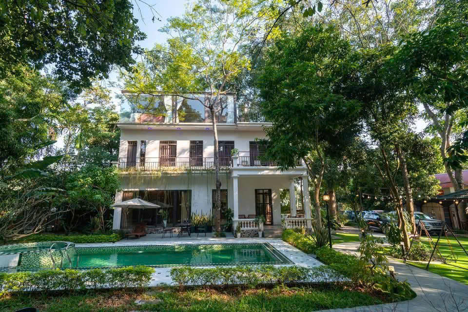 Hình ảnh Bán Lô Đất Nghỉ Dưỡng 5544m Tại Hòa Sơn Đã Sẵn Biệt Thự Nghỉ Dưỡng Ô Tô Vào Tận Đất Đầy Đủ Tiện Nghi Chỉ Việc Khai Thác