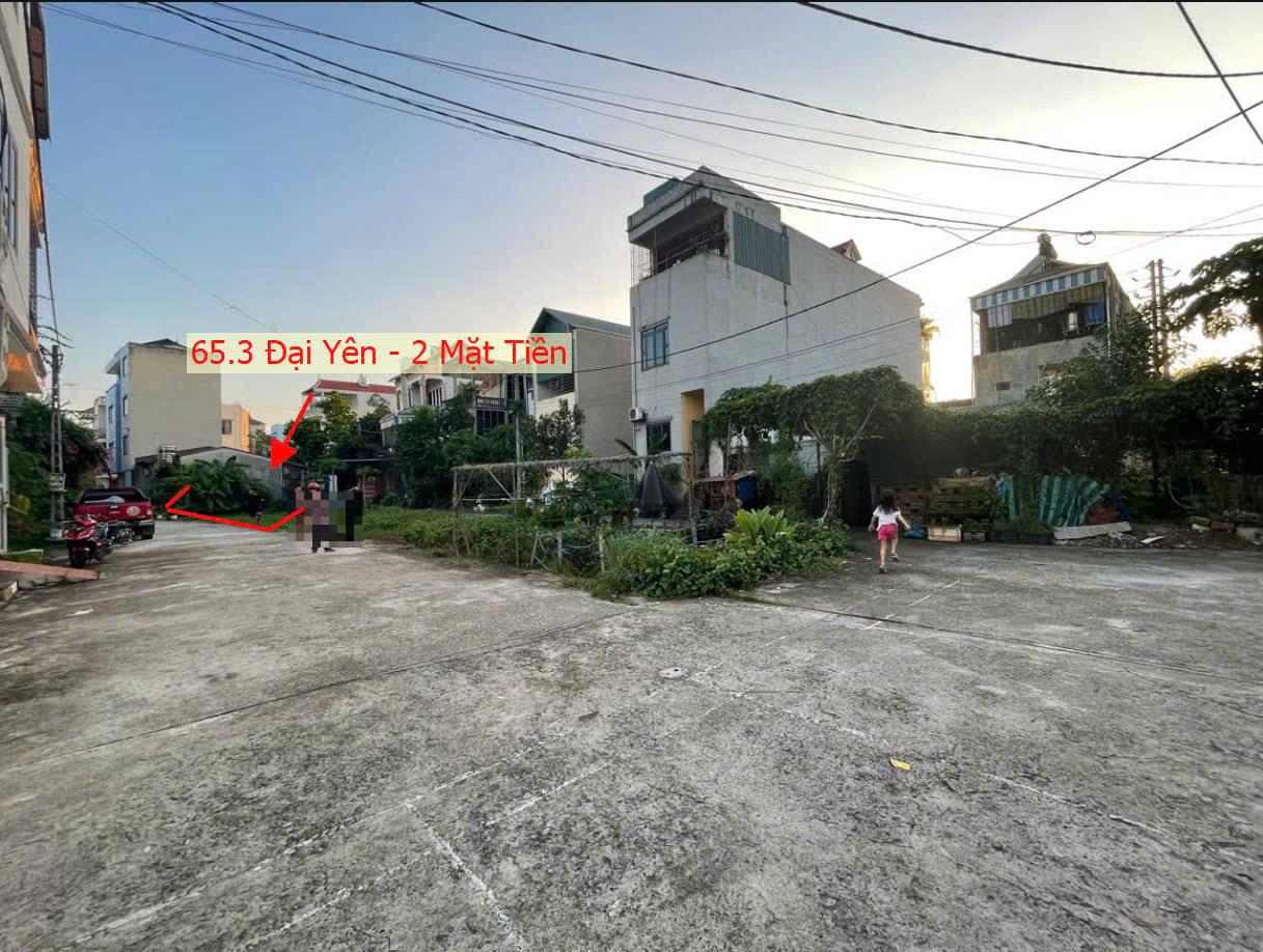 Hình ảnh Bán Đất Đấu Giá Đại Yên 2 Mặt Tiền Sát Mặt Đường TL419 Ô Tô Vào Tận Đất 