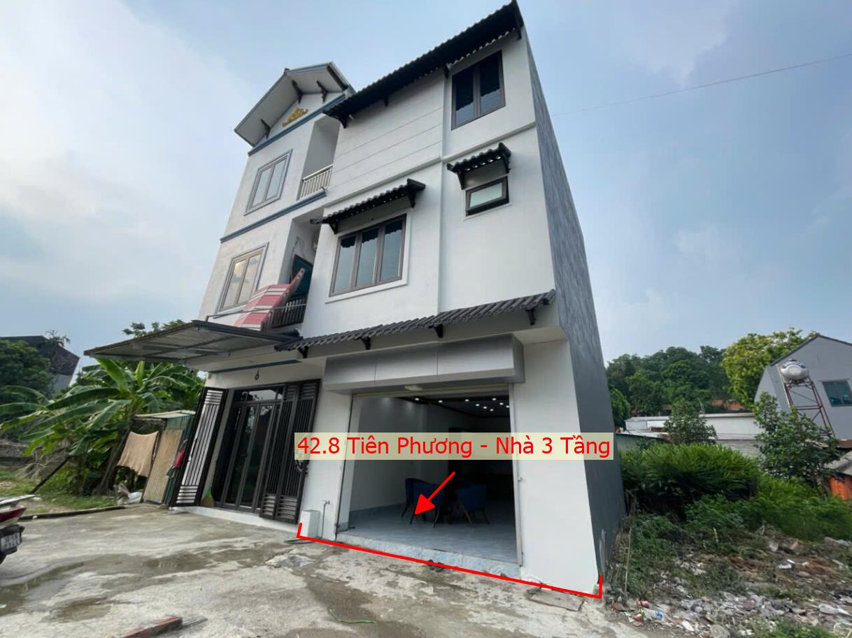 Hình ảnh Bán Nhà 3 Tầng Ô Tô Đỗ Tận Đất Tại Tiên Phương Gần QL6A Đang Mở Rộng Giá Chỉ Hơn 3 Tỷ 