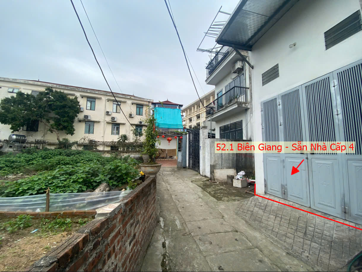 Hình ảnh Bán Nhà Cấp 4 52.1m Tại Biên Giang Hà Đông Sát Trục Kinh Doanh Ngay Gần QL6A Đang Triển Khai Mở Rộng 