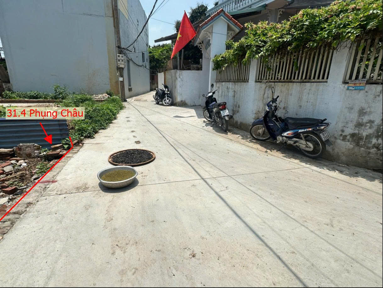 Hình ảnh Bán Lô Góc 2 Mặt Thoáng 31.4m Tại Phụng Châu Đường Ô Tô Chạy Sát Trục Liên Huyện 