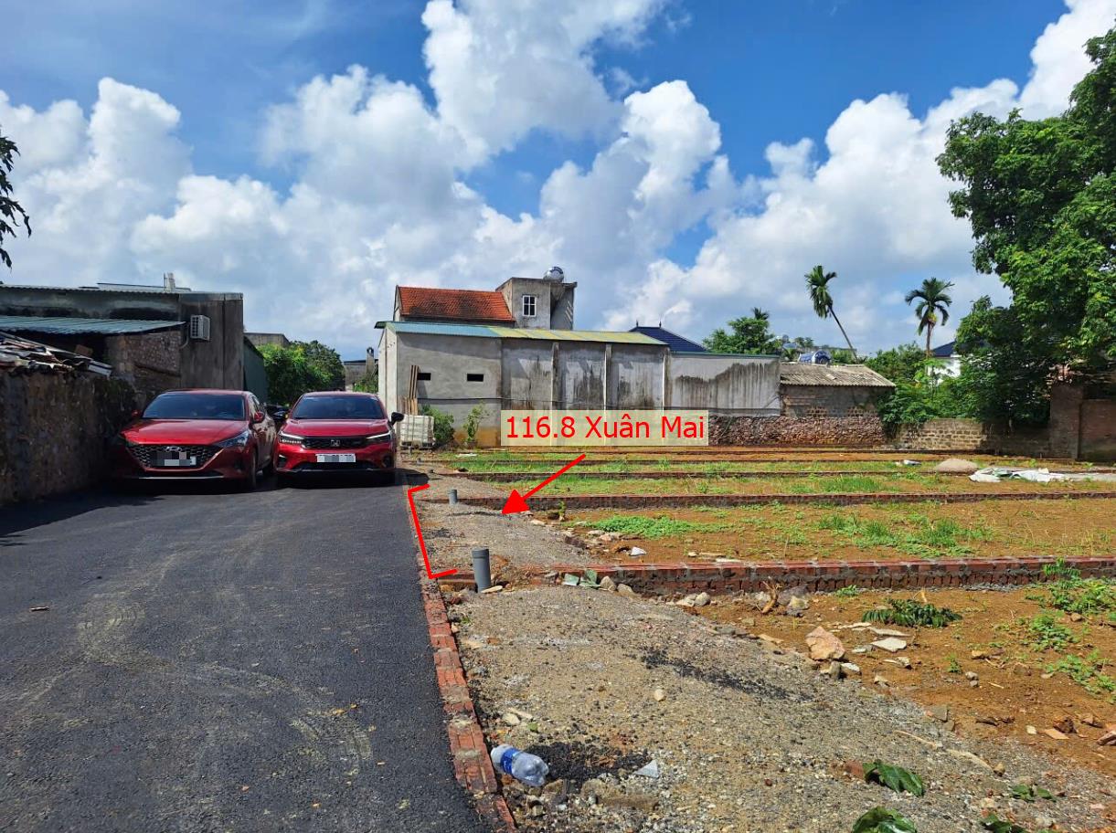 Hình ảnh Đất Phân Lô Thị Trấn Xuân Mai Ô Tô Đỗ Tận Đất Sát Trục Chính Kinh Doanh Ngay Gần QL6A Đang Triển Khai Mở Rộng