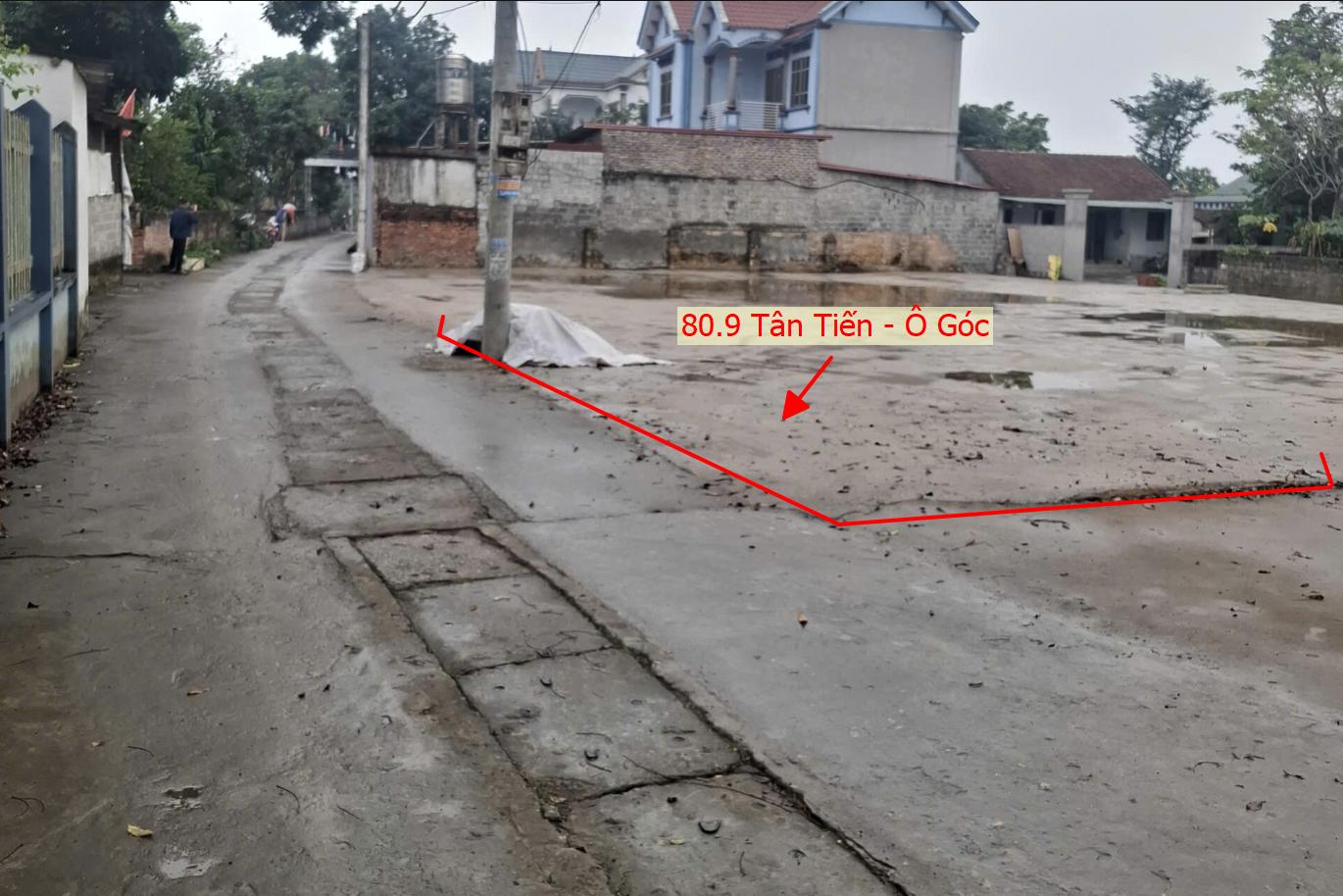 Hình ảnh Bán Lo Góc 2 Mặt Tiền 80.9m Tại Tân Tiến Đường Thông Ô Tô Gần Trục Kinh Doanh Liên Xã 