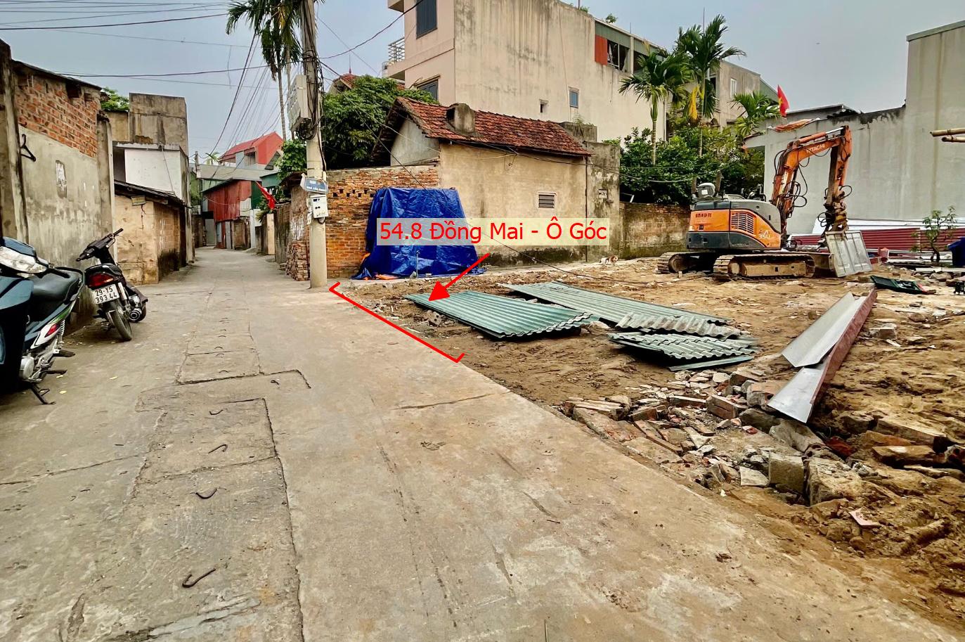 Hình ảnh Bán Lô Góc 2 Mặt Tiền 54.8m Tại Đồng Mai Sát Trục Chính Kinh Doanh Ngay Gần Khu Dịch Vụ Sinh Thái Đồng Mai