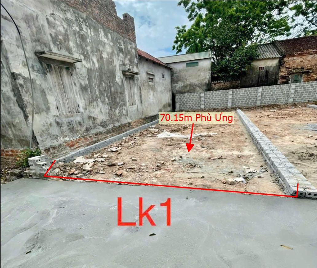 Hình ảnh Bán Lô Đất 70.15m Tại Phù Ân Thi Bám Đường Bê Tông Ô Tô Vào Tận Đất Dân Cư Đông Đúc Xung Quanh Đầy Đủ Tiện Ích Giá Đầu Tư