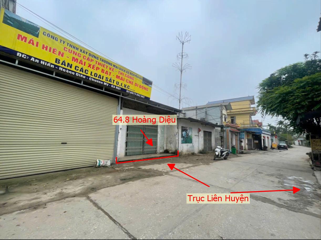 Hình ảnh Bán Đất Tặng Nhà Mặt Đường Kinh Doanh Liên Huyện Ngay Trung Tâm Xã Hoàng Diệu Chương Mỹ 
