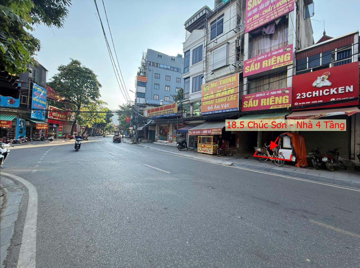 Hình ảnh Bán Nhà 4 Tầng 18.5m Tại Chúc Sơn Mặt Đường Kinh Doanh TL419 Ngay Trung Tâm Chợ Chúc Sơn