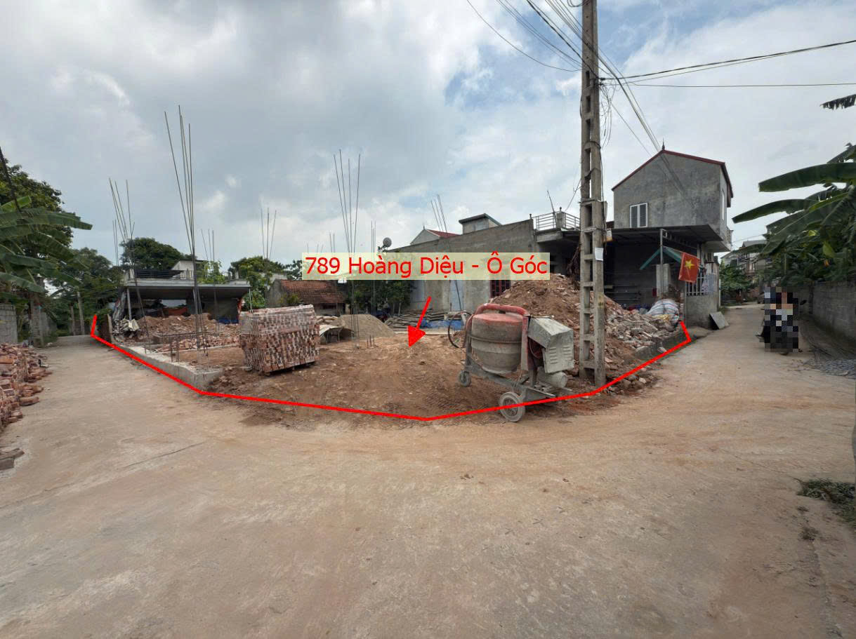 Hình ảnh Bán Lô Góc 2 Mặt Thoáng 789m Tại Hoàng Diệu Ô Tô Đỗ Tận Đất Sát Trục Kinh Doanh Liên Huyện 