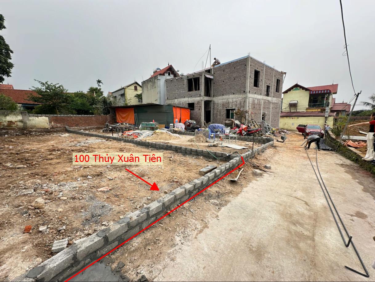 Hình ảnh Bán Đất Full Thổ Cư 100m Tại Thủy Xuân Tiên Ô Tô Vào Tận Đất Gần Trục Kinh Doanh Liên  Xã