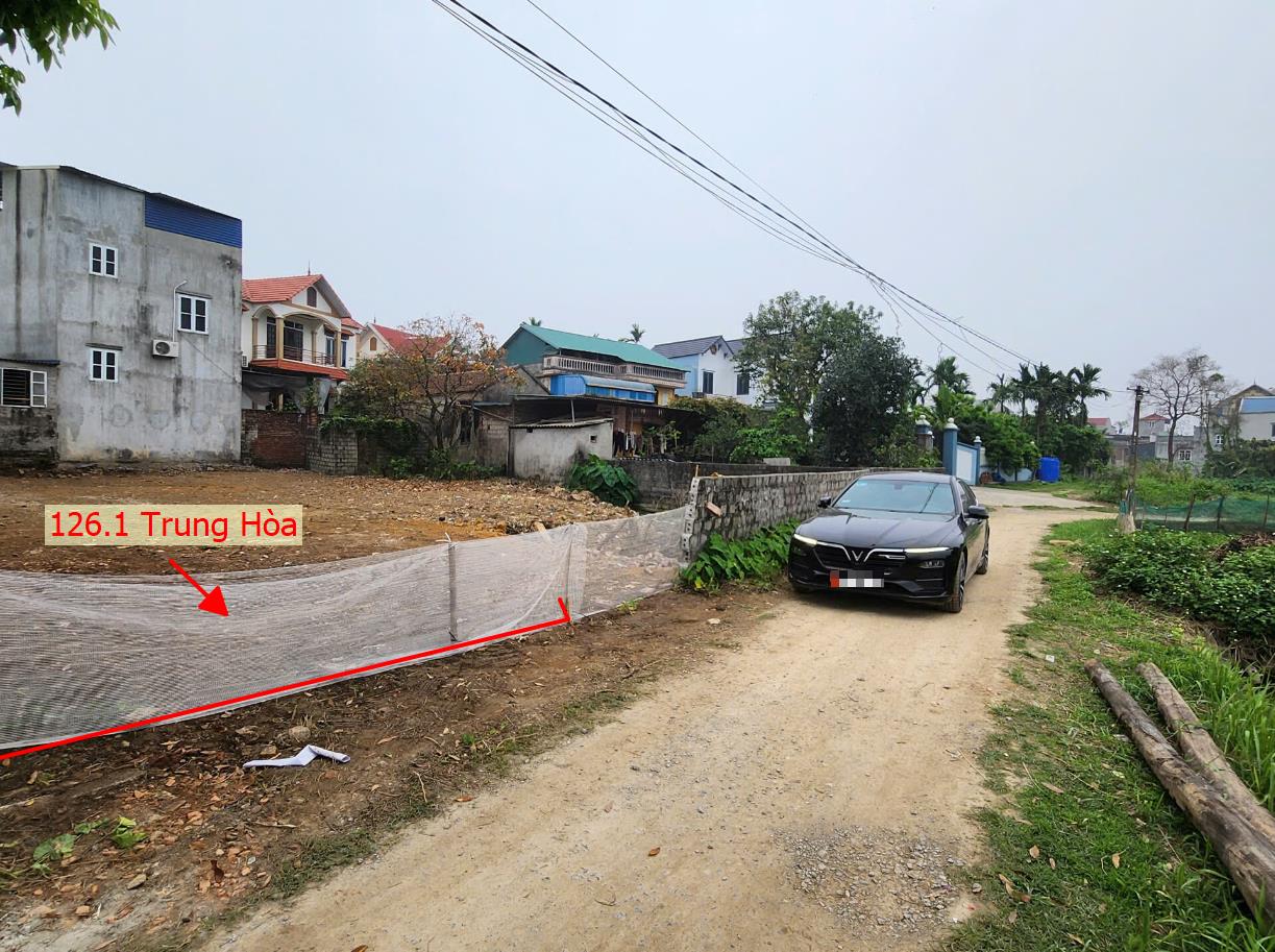 Hình ảnh Đất Phân Lô Trung Hòa Ô Tô Đỗ Tận Đất Mặt View Hồ Thoáng Mát Sát Trục Chính Kinh Doanh Liên Xã 