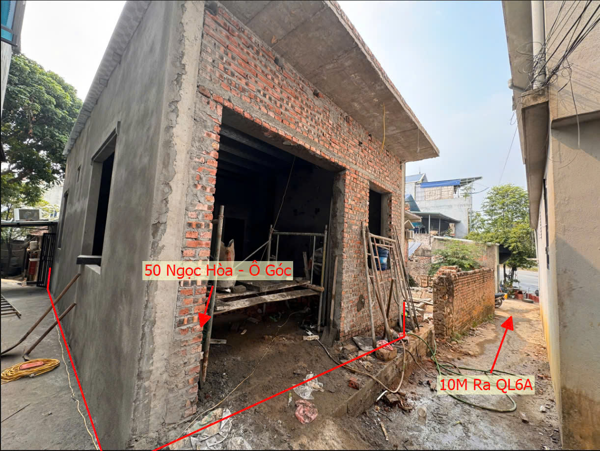 Hình ảnh Bán Lô Góc 2 Mặt Tiền Ngay Sát QL6A Tại Ngọc Hòa Gần Trung Tâm Hành Chính Huyện 