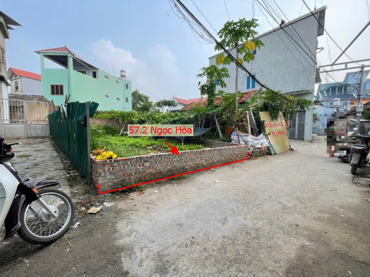 Hình ảnh Bán Lô Góc 2 Mặt Thoáng 57.2m Tại Ngọc Hòa Sát Trục Chính Kinh Doanh Ô Tô Vào Tận Đất 