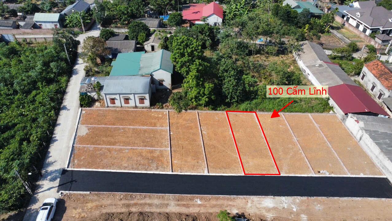 Hình ảnh Bán Đất Phân Lô Cẩm Lĩnh Đường Thông Ô Tô Sát Mặt Đường Kinh Doanh Liên Xã Giá Chỉ Vài Trăm Triệu