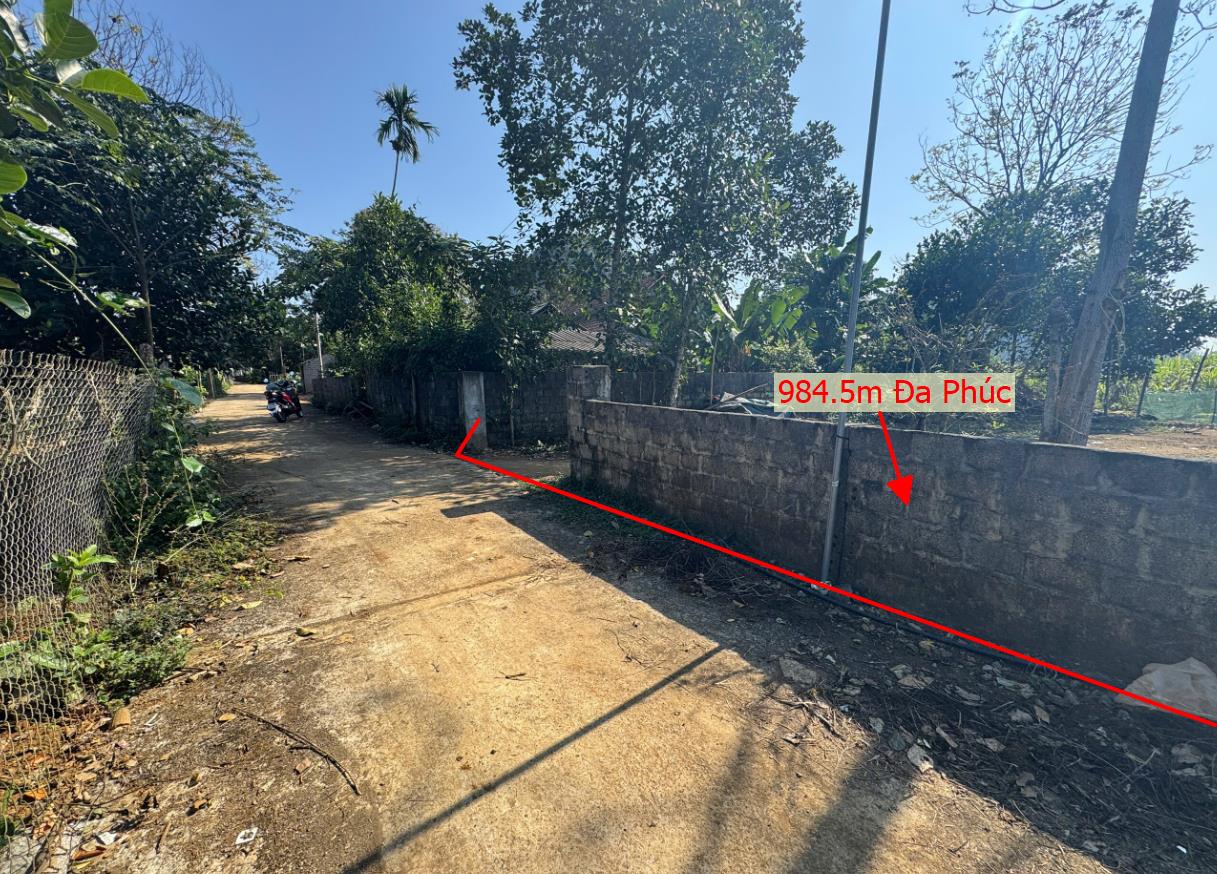 Hình ảnh Bán Lô Đất 984.5m Tại Đa Phúc Yên Thủy  Bám Đường Bê Tông Ô Tô Vào Tận Đất Dân Cư Đông Đúc Thân Thiện Phù Hợp Làm Nhà VƯờn  Giá Đâu Tư