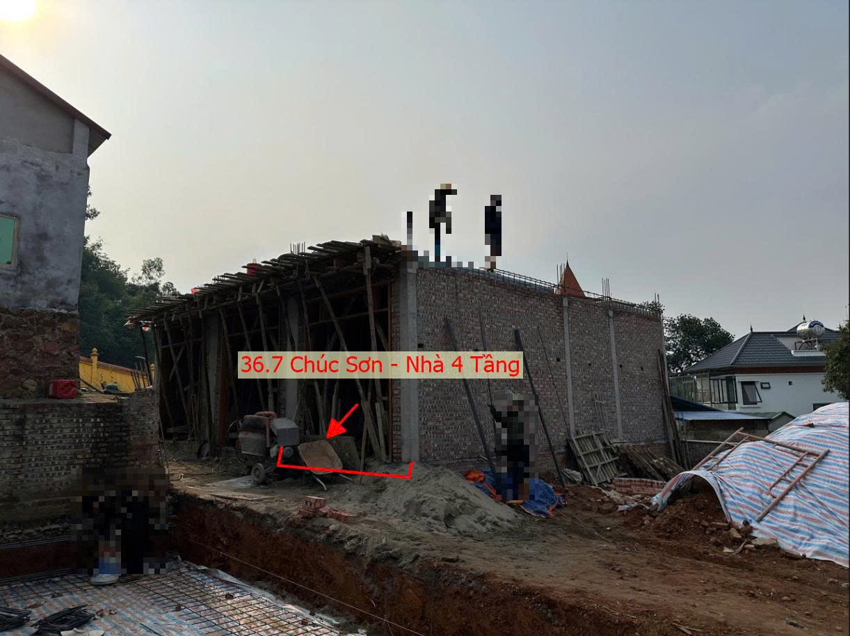 Hình ảnh Bán Nhà 4 Tầng Tại Thị Trấn Chúc Sơn 36.7M2 Ô Tô Đỗ Tận Đất Ngay Trung Tâm Hành Chính Huyện Chương Mỹ