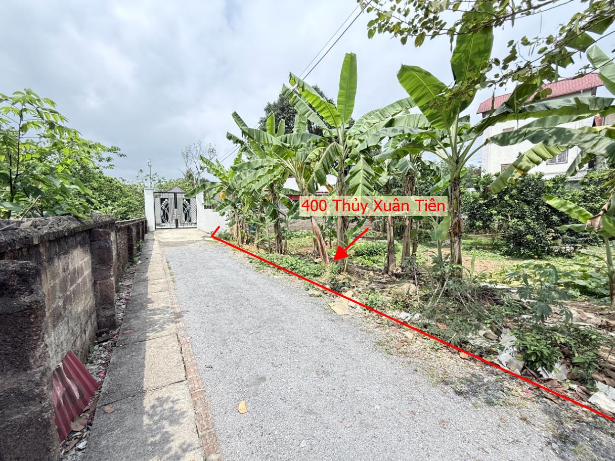 Hình ảnh Bán Thửa Đất 400m Tại Thủy Xuân Tiên Sát Trục Chính Kinh Doanh Ngay Gần Đường QL21A