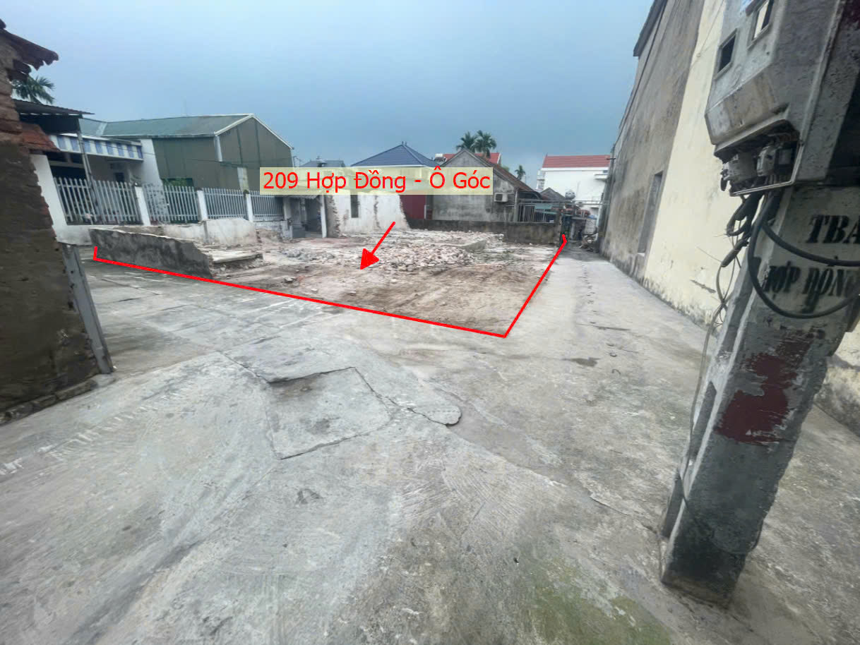 Hình ảnh Bán Lô Góc 2 Mặt Thoáng 209m Ngay Trung Tâm Xã Hợp Đồng Gần Mặt Đường Kinh Doanh TL419 