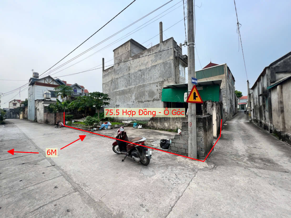 Hình ảnh Bán Lô Góc 2 Mặt Tiền Sát Đường TL419 Ngay Trung Tâm Xã Hợp Đồng