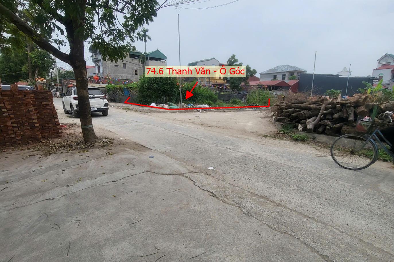Hình ảnh Bán Lô Góc 2 Mặt Tiền 74.6m Tại Thanh Văn Mặt Đường Kinh Doanh Sát Trục Chính Liên Xã Giá Chỉ Vài Tỷ