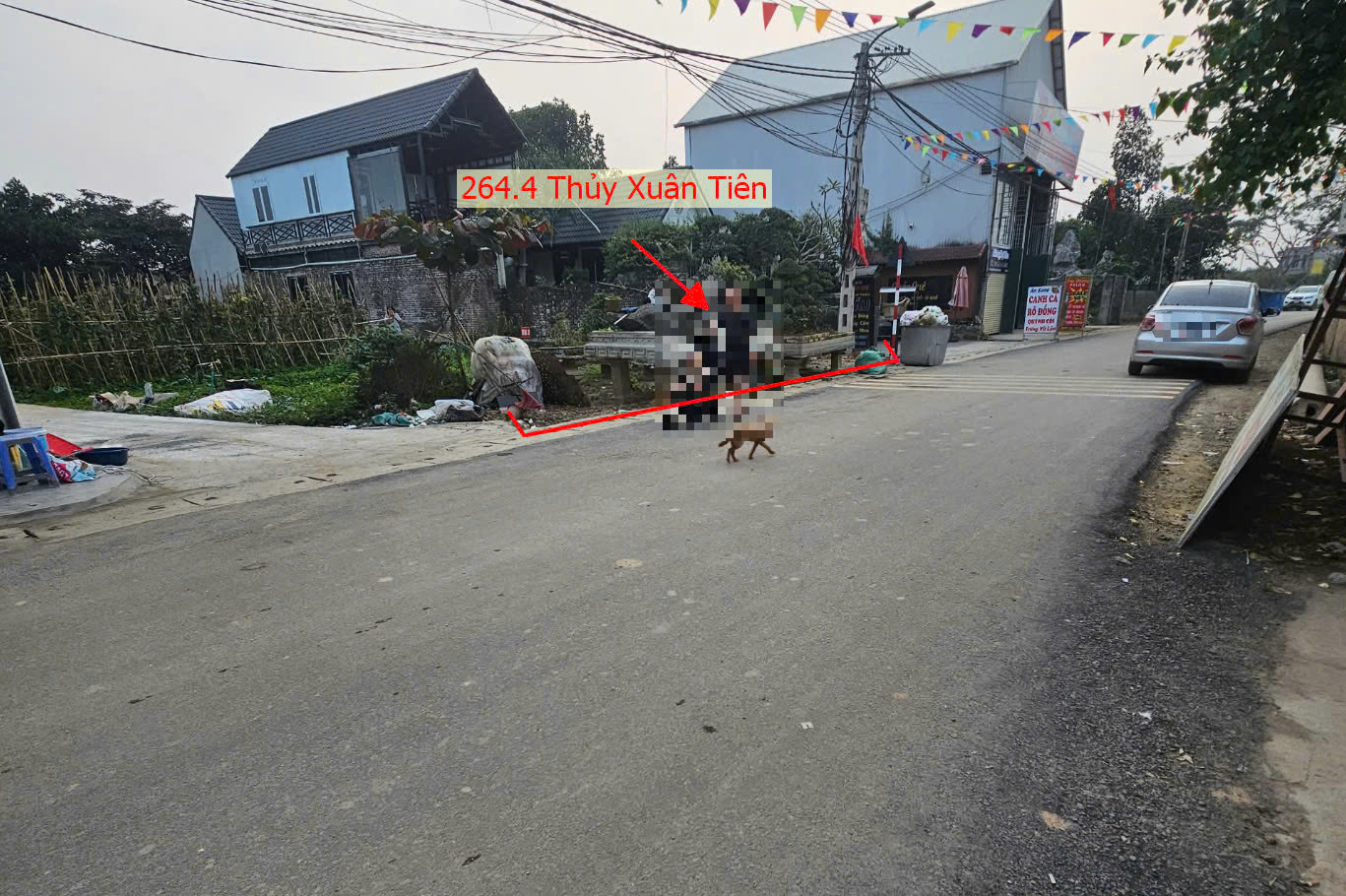 Hình ảnh Bán Lô Góc 2 Mặt Thoáng 264.4m Tại Thủy Xuân Tiên Mặt Trục Chính Kinh Doanh Liên Xã 