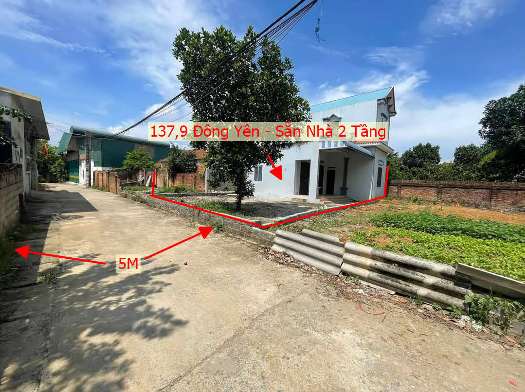 Hình ảnh Bán Đất Sẵn Nhà 2 Tầng Tại Đông Yên Quốc Oai Ô Tô Vào Tận Đất Giá Nhỉnh Tỷ 