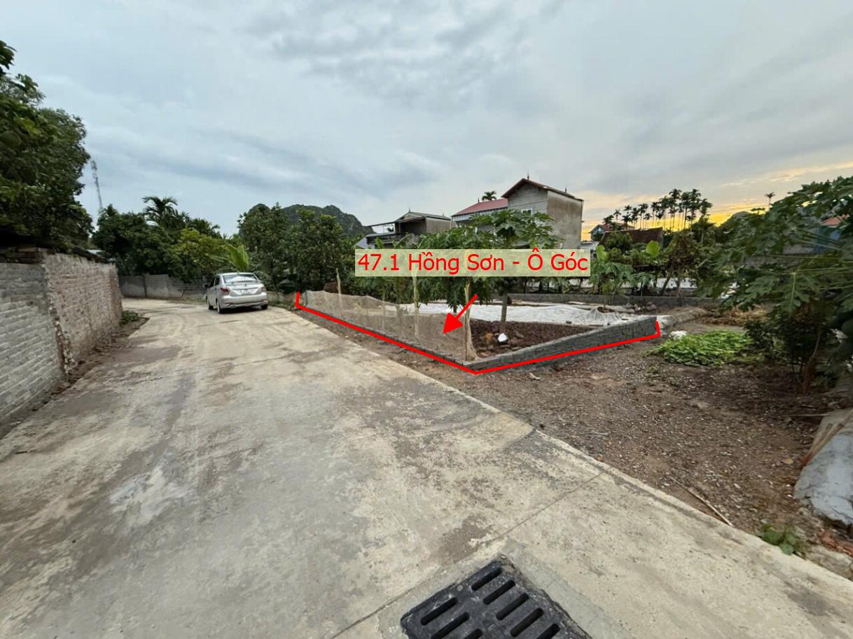Hình ảnh Bán Lô Góc 2 Mặt Tiền 47.1m Tại Hồng Sơn Ô Tô Đỗ Tận Đất Sát Trục Kinh Doanh Gần Khu Du Lịch Hồ Quan Sơn