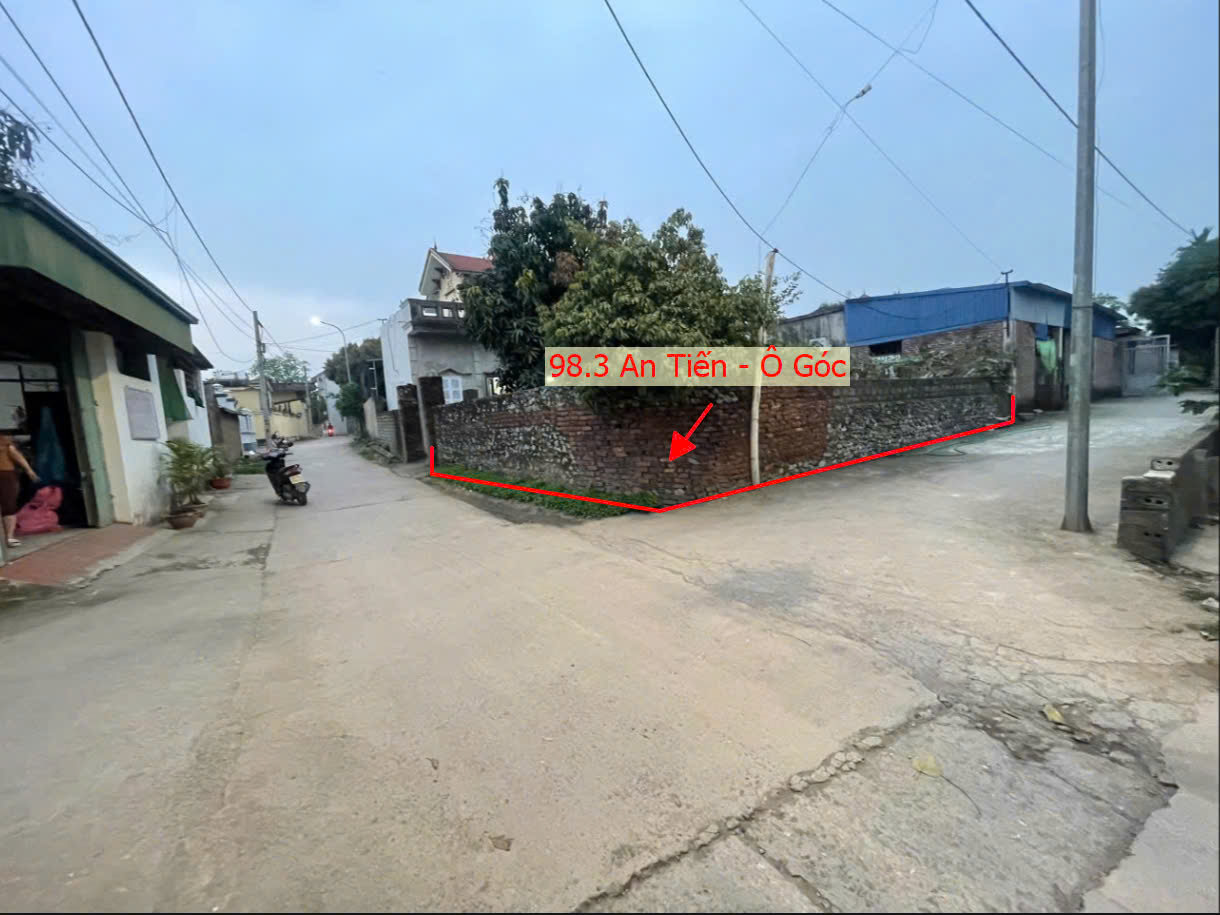 Hình ảnh Bán Lô Góc 2 Mặt Tiền 98.3m Tại An Tiến Mỹ Đức Ô Tô Đỗ Tận Đất Sát Trục Kinh Doanh Giá Chỉ Hơn Tỷ 