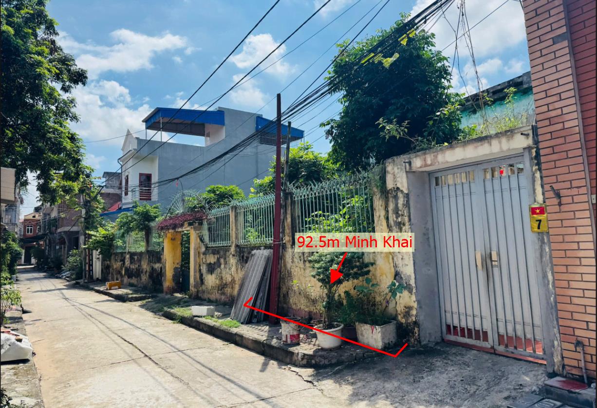 Hình ảnh Bán Lô Đất 92.5m Tại Minh Khai TP Hưng Yên Bám Đường Bê Tông Ô Tô Vào Tận Đất Dân Cư Đông Đúc Thân Thiện Giá Đầu Tư
