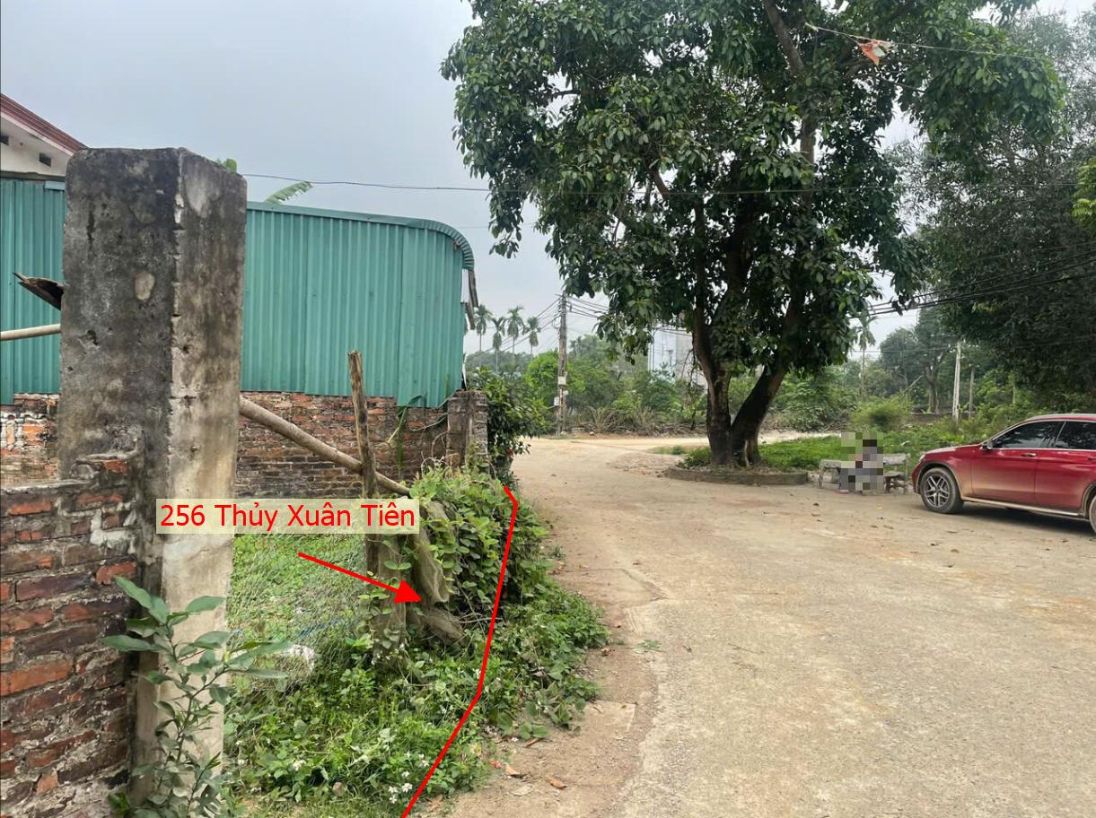 Hình ảnh Bán Lô Góc 2 Mặt Tiền 256m Tại Thủy Xuân Tiên Đường Thông Ô Tô Ngay Gần Mặt Đường QL21A