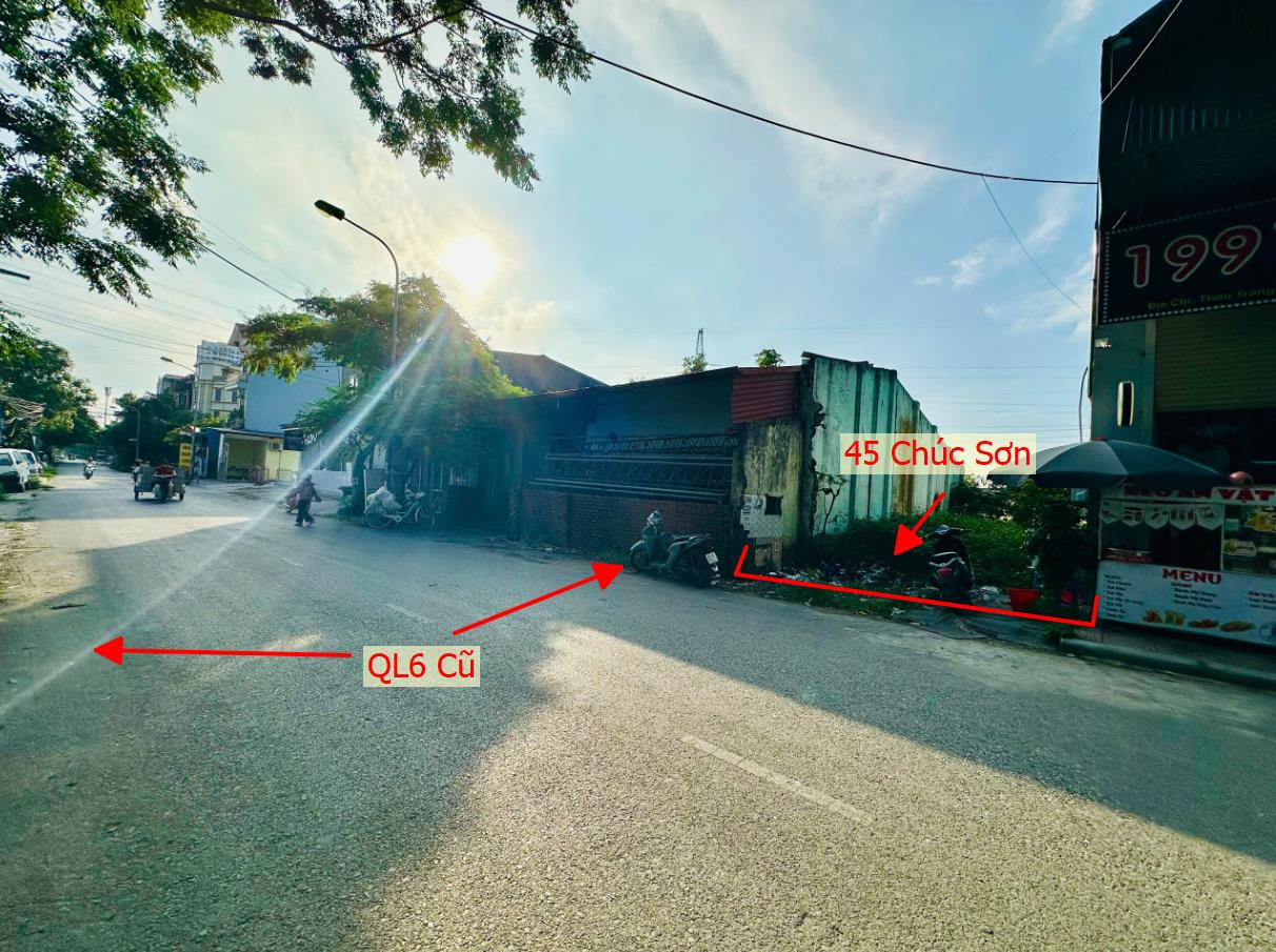 Hình ảnh Bất Động Sản Chương Mỹ Bán Đất Khu Vực Chúc Sơn Mặt Đường Kinh Doanh QL6 Cũ Gần QL6A, Cầu Mai Lĩnh Đang Mở Rộng